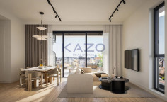 Modern 2-bedroom penthouse with city views 