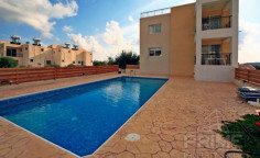 2 bedroom furnished apartment with swimming pool for sale in Peyia