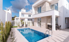 3 bedroom furnished villa with swimming pool to rent in Peyia