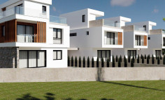 4 house with swimming pool for sale in Agios Tychonas