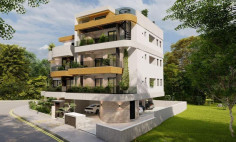 Beautiful 2 bedroom penthouse with swimming pool for sale in Agios Athanasios