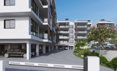 Spacious two bedroom apartment with swimming pool for sale in Livadia