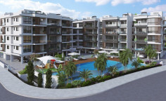Beautiful 1 bedrooms apartment with swimming pool for sale in Livadia