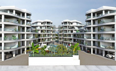 Large 2 beds apartment with swimming pool for sale in Livadia