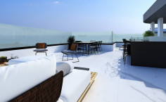 Beautiful 3 bedroom penthouse with swimming pool for sale in Livadia