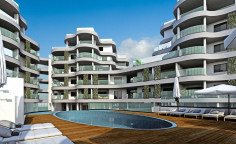 Beautiful 3 bedroom penthouse with swimming pool for sale in Livadia