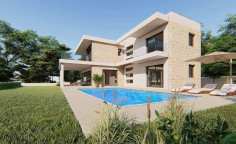 4 house with swimming pool for sale in Peyia