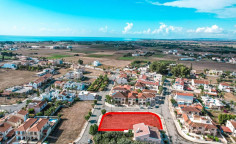Residential corner plot in Kiti, Larnaca , Larnaca