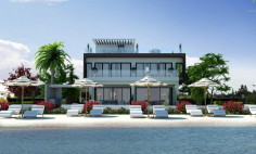 Beach front villa in Larnaca 
