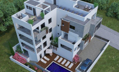 Large 2 bedroom apartment with swimming pool for sale in Agia Fyla