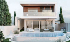 Beautiful 3 bedrooms house with swimming pool for sale in Kissonerga
