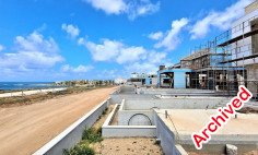 A unique modern beachfront development A unique modern beachfront development