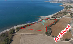 11706m2 beach front plot , Larnaca