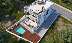 4 bedroom furnished villa with swimming pool for sale in Yeroskipou