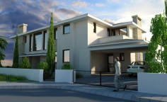 4 bedroom house with swimming pool for sale in Dromolaxia