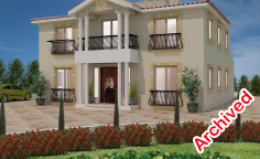New villa in the village 