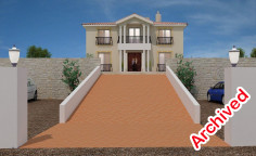 New villa in the village 