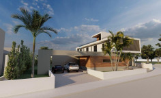 Luxury detached villa in touristic Pyla, Larnaca 