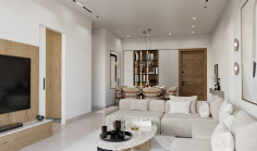 Large 2 bed apartment with swimming pool for sale in Green Area