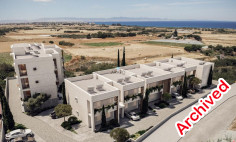 Spacious 2 bedroom furnished apartment with swimming pool for sale in Kapparis