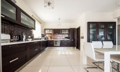 Sea front detached villa in Dekelia road, Larnaca 