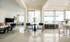 Sea front detached villa in Dekelia road, Larnaca 
