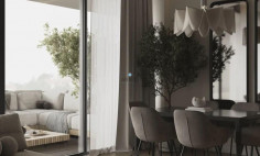 Luxury 1 bedrooms apartment with swimming pool for sale in Germasogeia