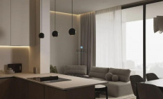Luxury 1 bedrooms apartment with swimming pool for sale in Germasogeia