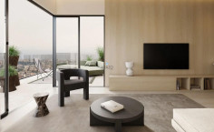 Large 2 bedrooms apartment with swimming pool for sale in Mesa Geitonia