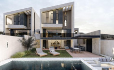 Semi - detached villa in Pareklisia, Limassol 