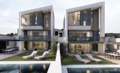 Semi - detached villa in Pareklisia, Limassol 