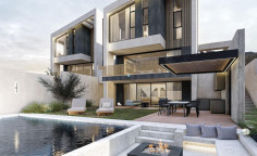 Semi - detached villa in Pareklisia, Limassol 