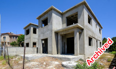 Two incomplete houses in Episkopi, Limassol 