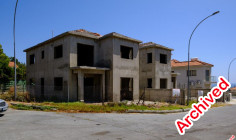Two incomplete houses in Episkopi, Limassol 