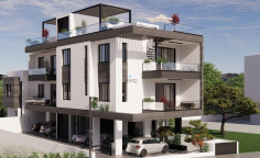 Spacious two bedrooms apartment for sale in Livadia