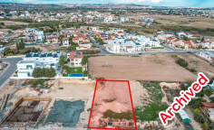 Residential land with planning permit in Aradippou, Larnaca , Larnaca