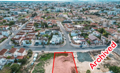 Residential land with planning permit in Aradippou, Larnaca , Larnaca