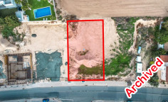 Residential land with planning permit in Aradippou, Larnaca , Larnaca