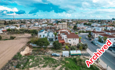 Residential land with planning permit in Aradippou, Larnaca , Larnaca