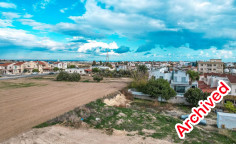 Residential land with planning permit in Aradippou, Larnaca , Larnaca