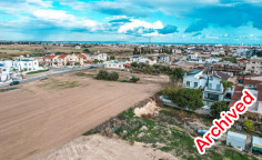 Residential land with planning permit in Aradippou, Larnaca , Larnaca