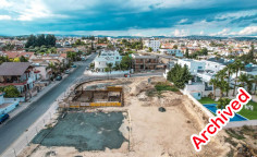 Residential land with planning permit in Aradippou, Larnaca , Larnaca