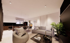 Luxury three bed apartment for sale in Lakatamia