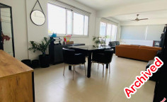 Spacious 3-bedroom top-floor apartment in vergina 