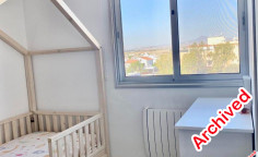 Spacious 3-bedroom top-floor apartment in vergina 