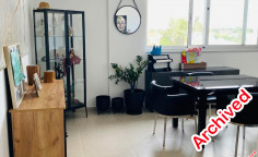 Spacious 3-bedroom top-floor apartment in vergina 