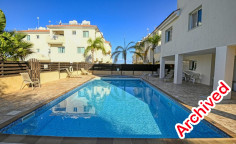 Beautiful 2 bedroom furnished apartment with swimming pool for sale in Paralimni