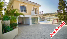 4 bedroom villa for rent Limassol 