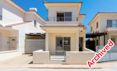 2 bedroom furnished villa with swimming pool for sale in Kapparis