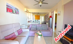 2 bedrooms furnished apartment with swimming pool for sale in Paralimni